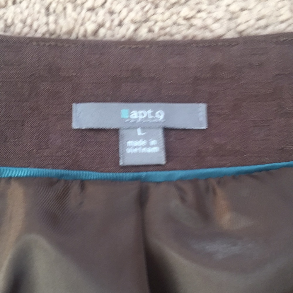 Brown patterned jacket - Picture 2 of 5